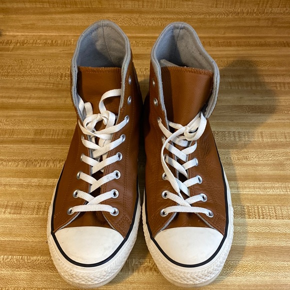 Converse Chuck Taylor All Stars 153819C Mens Size 13 Hi Top Leather Shoes